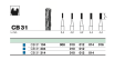 Бор твс D+Z / CB 31  316.014 хирургический
